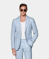 LightBlue Tailored Fit Havana Suit